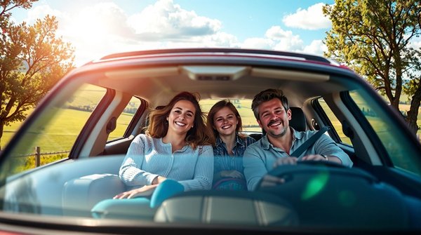 Location voiture 7 places : explorez la france en famille !